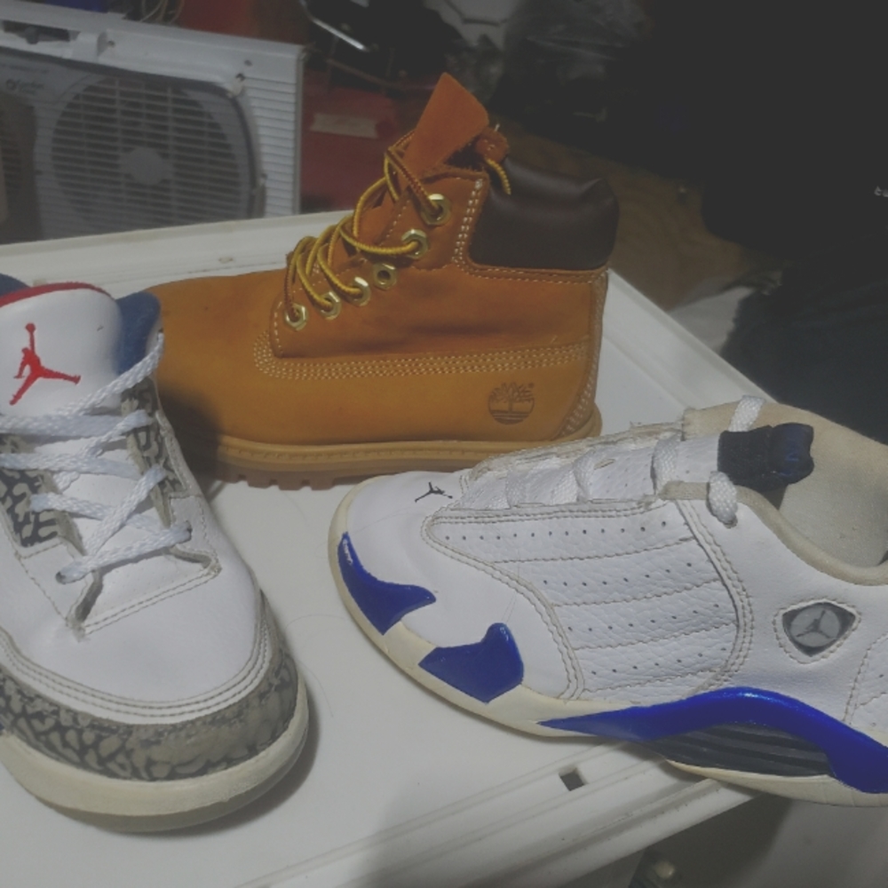 Timberland boots& Jordans